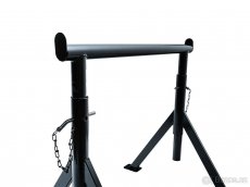 Lešenářské kozy Kataro - černé / výsuvné - 5