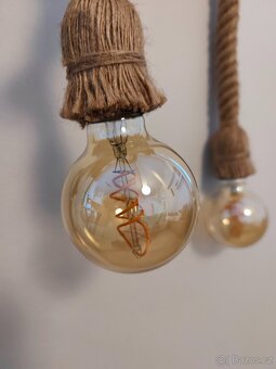 Stropní svítidlo + 4 led žárovky - 5