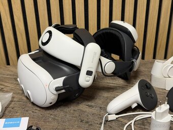 META Quest 3 - 512GB + bobovr S3 PRO Head Strap - ZÁRUKA - 5