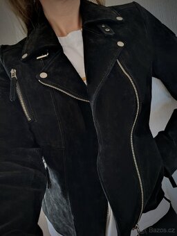 Kožená bunda křivák - 5