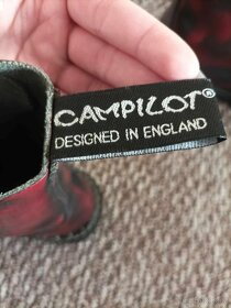 10 dírkové boty CAMPILOT Red Black - 5