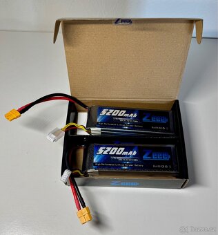 Baterie Zeee 3S LiPo 5200mAh 11,1V 80C - 5
