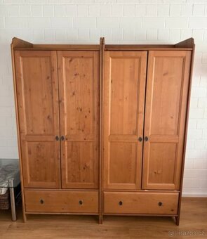 2x ŠATNÍ SKŘÍŇ IKEA LEKSVIK - 5