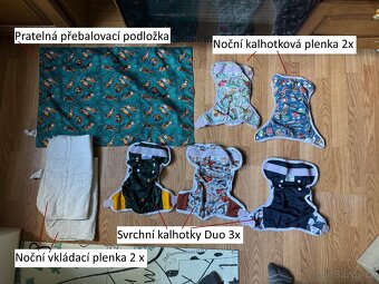 Bamboolik: Velká plenková sada KOMBI DUO - 5