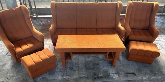Retro Sedací souprava v retro stylu 80 roky - 5