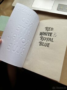 Red white and royal blue - Casey McQuiston kniha - 5