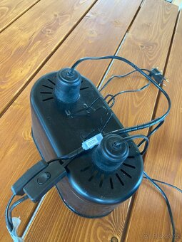 výhřevná lampa do terária+ 2 mechanické spínací zásuvky - 5
