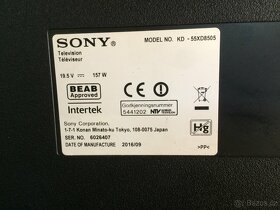 Prodám televizi Sony Bravia KD-55XD8505 na náhradní díly - 5