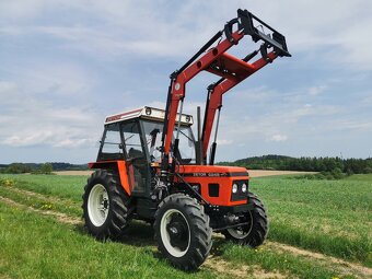 MONTÁŽE ČELNÍHO NAKLADAČE NA ZETOR, ZDARMA JOYSTICK A VIDLE - 5