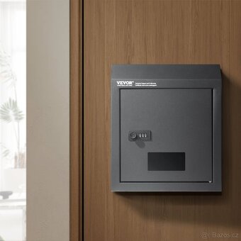 Poštovní schránka s číselným zámkem s instalací skrz dveře - 5