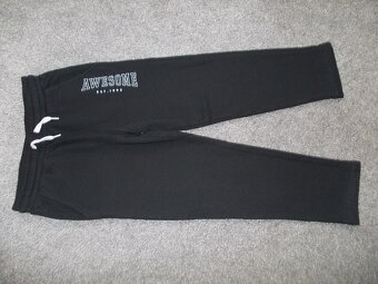 3x tepláky / tepláčky, vel. 128 - 5