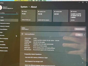 Microsoft Surface Laptop 3 | i5-1035G7 | 13.5" - 5