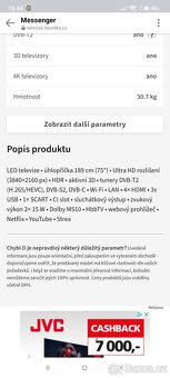 3D Hisense 75'' - 5