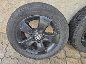 ALU kola 5x100 R14 pneu Barum 185/60 R14 Škoda fabia - 5