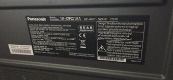Plazmový TV Panasonic VIERA TH-42PX70EA....42" - 5
