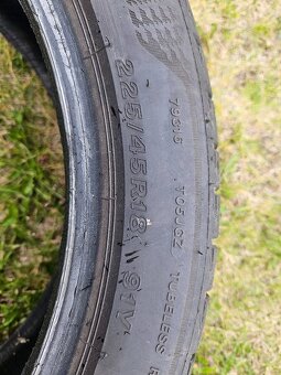 Letní pneu Bridgestone 225/45r18 - 5