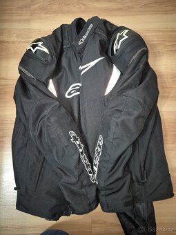 Motorkářská bunda Alpinestars + kalhoty - 5