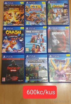 Hry na Playstation 4 ceny v textu od 200kč - 5