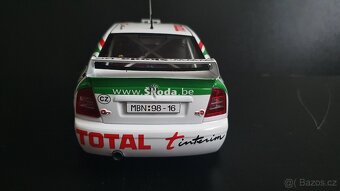 Škoda Octavia wrc 1:18 rally B. Thiry - 5