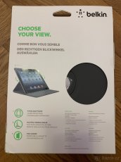 Šedo-vínové pouzdro na iPad Belkin - 5