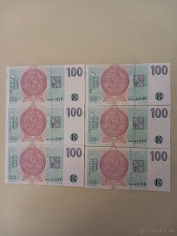 Nové bankovky hodnoty 100 Kč, r. 2018. - 5