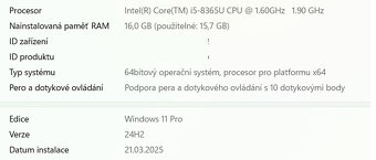 ThinkPad 2in1 Yoga X1 gen4 i5,16GB RAM,500GB SSD,Win11 - 5