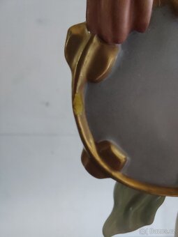 porcelánová sošky cikánky a cikána royal dux bohemia - 5