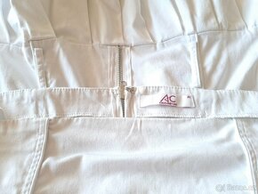 Bílé šaty mini vel. M (38) cena dohodou - 5