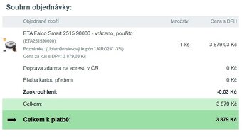 ETA Falco Smart 2515 90000 - 5