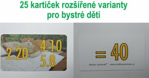 HRAVÉ KARTIČKY - NÁSOBILKA - 5