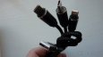 USB kabel 3v1 na typy, Iphone, C a micro-nový černý 1,2 metr - 5