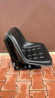 KŘESLO SEDADLO PLNÉ ODPRUŽENÉ TRAKTOR BAGR KOMBAJN - 5