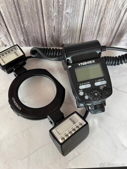Macro blesk YONGNUO Ring flash YN-24EX eTTL Canon - 5