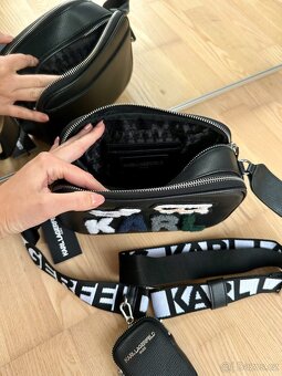 ČERNÁ CROSSBODY KABELKA KARL LAGERFELD 2 - 5