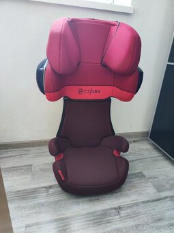Prodám autosedačku CYBEX Solution X2-FIX 2017, Rumba Red - 5