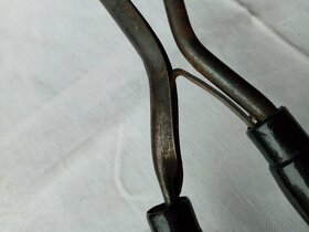 Starožitné nahřívací kulmy 2 ks - 5