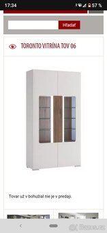 Vitrínová skříň Toronto - 5
