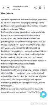 Veslovací trenažér Hammer Cobra XTR+ - 5