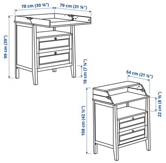 Přebalovací komoda Sundvik IKEA - 5