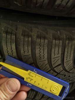 Plechove disky/kola Octavia III 5x112 R15 zimní pneu/poklice - 5