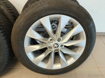 Alu kola Crystal Škoda Enyaq/Elroq 8Jx19" ET45 +Continental - 5