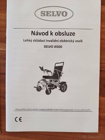 Vozík elektrický invalidní SELVO i4500 v záruce - 5