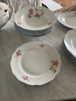 Porcelánový set talířů H&C - Československo - 5