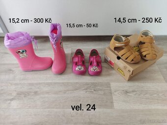Dětská obuv vel. 20 - 24 - 5