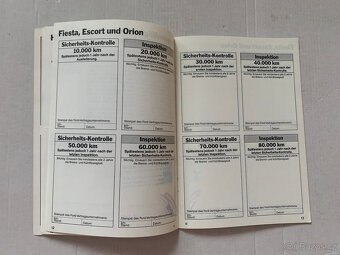 3 knihy Ford Escort 1980-1990 - 5