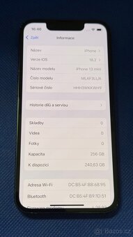 iPhone 13 mini 256GB Black, pěkný stav - 5