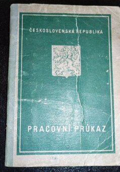 2x pracovní průkaz, 1x reisepass - 5