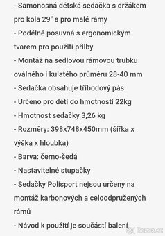 Sedačka Polisport Koolah 29 šedo-stříbrná - 5