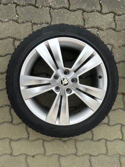 Originál Alu Škoda Mytikas zimní 215/50 R18 5x112 - 5