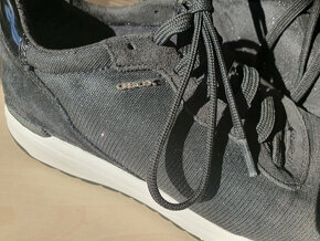 DÍVČÍ BOTY TENISKY GEOX RESPIRA VEL 36 ČERNÉ S TŘPYTKAMI - 5